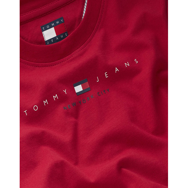 Product TOMMY JEANS  TJW SLIM TJ US LINEAR SS TEE base image
