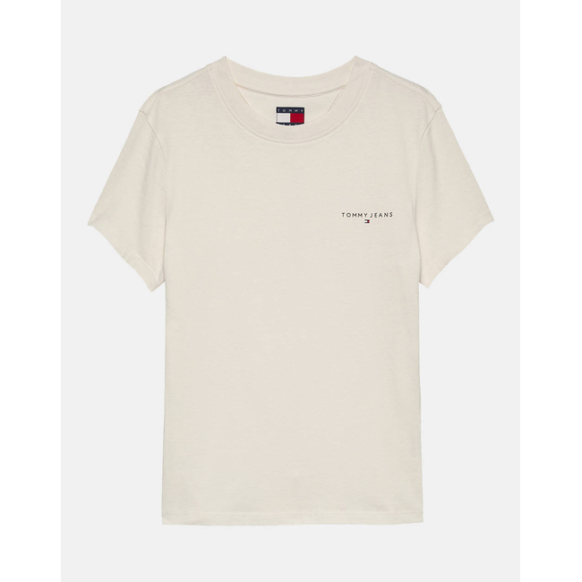 Product TOMMY JEANS TJW SLIM LINEAR SS TEE EXT base image
