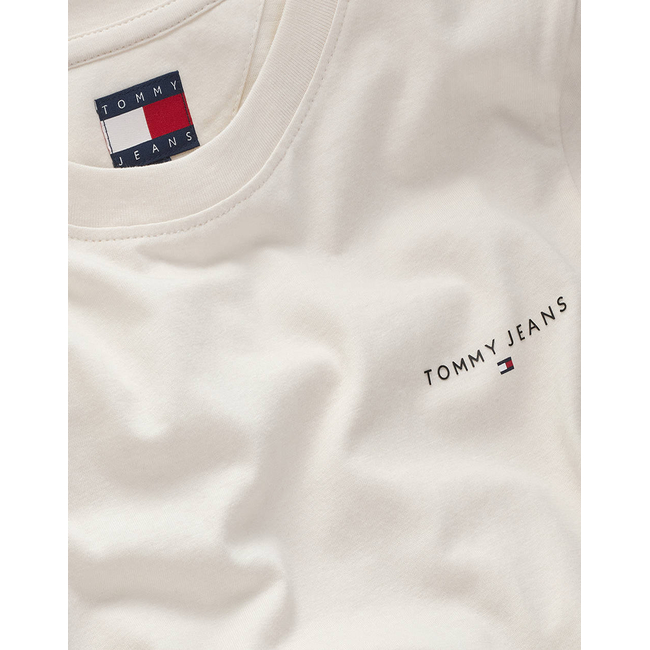 Product TOMMY JEANS TJW SLIM LINEAR SS TEE EXT base image
