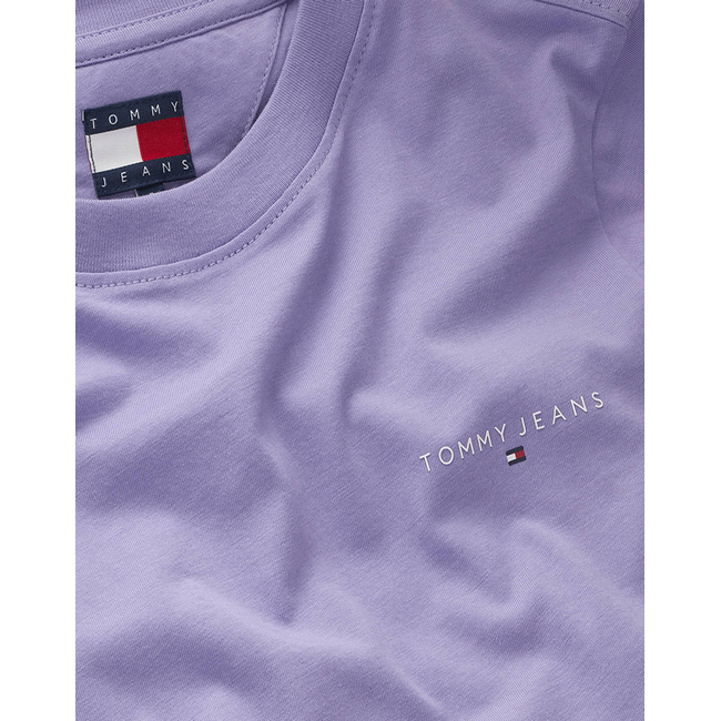 Product TOMMY JEANS TJW SLIM LINEAR SS TEE EXT base image