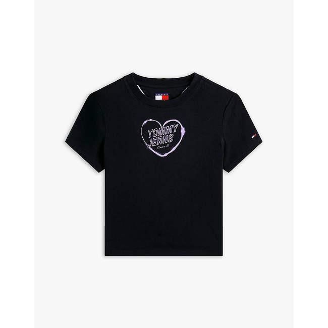 Product TOMMY JEANS TJW SLIM SH HEART TEE base image