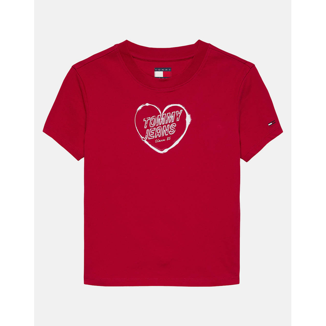 Product TOMMY JEANS TJW SLIM SH HEART TEE base image
