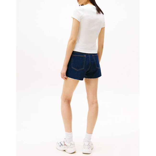Product TOMMY JEANS TJW SLIM BADGE RIB TEE base image