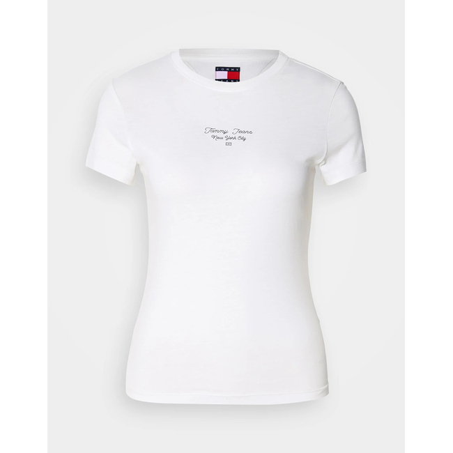 Product TOMMY JEANS TJW SLIM ESS LOGO 1 TEE EXT base image