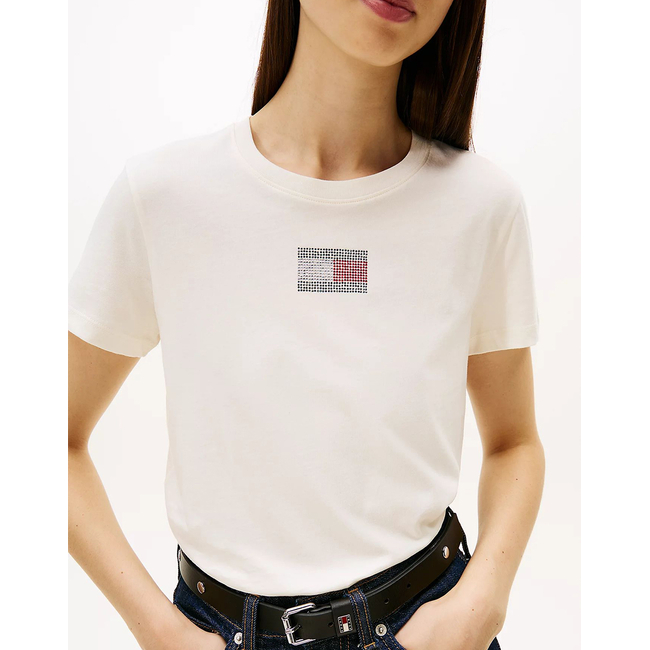 Product TOMMY JEANS TJW REG PARTY FLAG TEE EXT base image