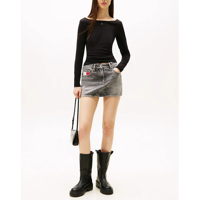 Product TOMMY JEANS TJW SLIM S FLAG BLING LS TOP base image