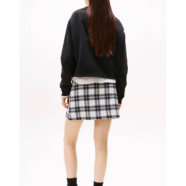 Product TOMMY JEANS TJW SILVER SCRIPT CREW base image