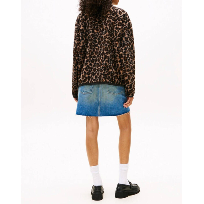 Product TOMMY JEANS TJW ZIP THROUGH BADGE TEDDY base image