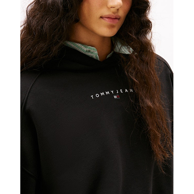 Product TOMMY JEANS TJW CRP LINEAR BLING HOODIE EXT base image