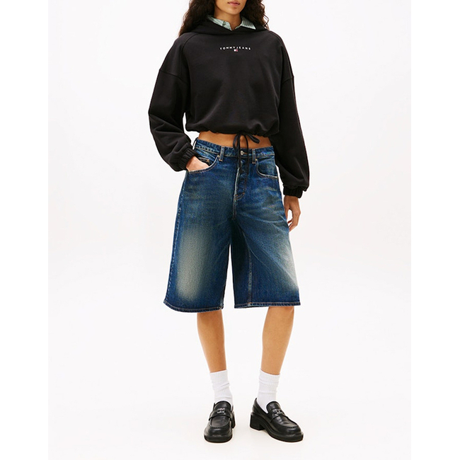 Product TOMMY JEANS TJW CRP LINEAR BLING HOODIE EXT base image