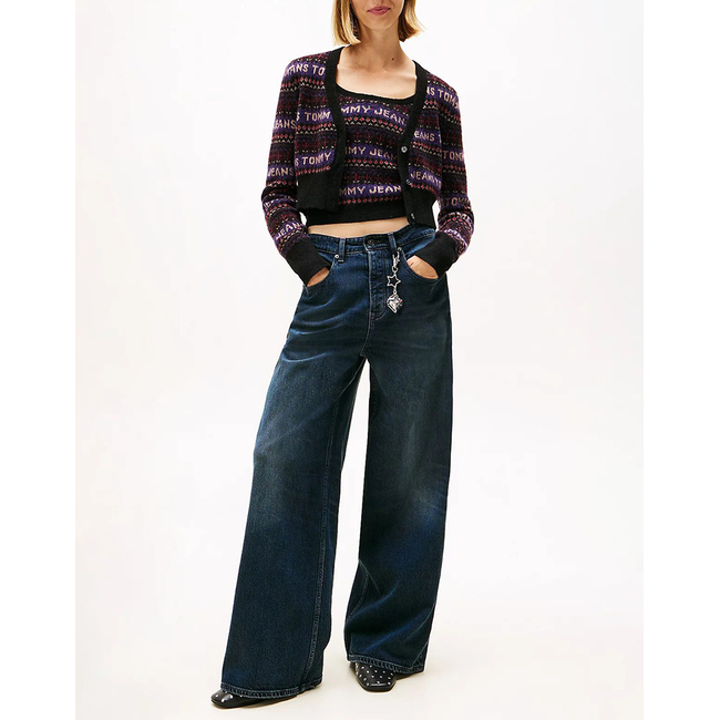 Product TOMMY JEANS TJW FAIRISLE CARDIGAN base image