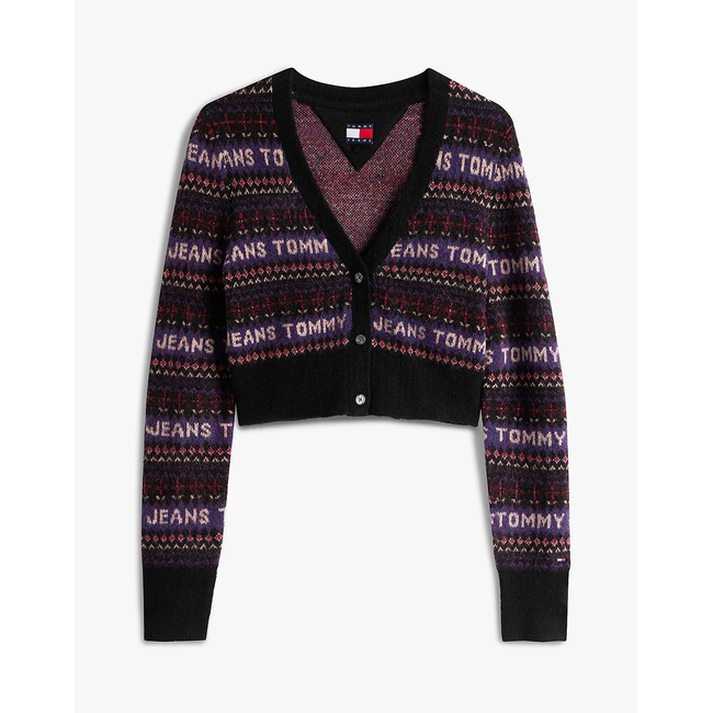 Product TOMMY JEANS TJW FAIRISLE CARDIGAN base image