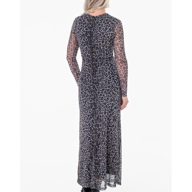 Product TOMMY JEANS TJW AOP MESH MIDI DRESS EXT base image