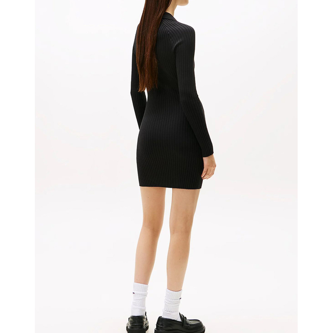 Product TOMMY JEANS TJW COLLAR BADGE SWEATER DRESS base image