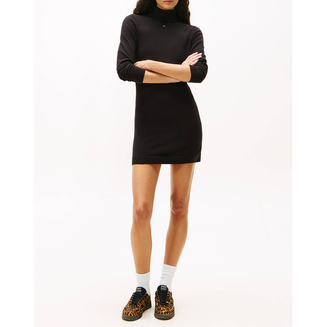 Product TOMMY JEANS TJW ESS TURTLENECK SWEATER DRESS base image