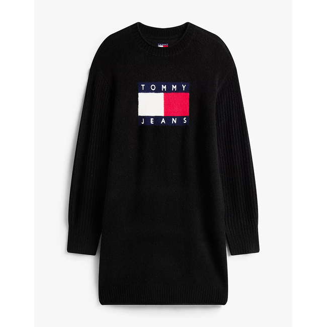 Product TOMMY JEANS TJW FLAG SWEATER DRESS EXT base image