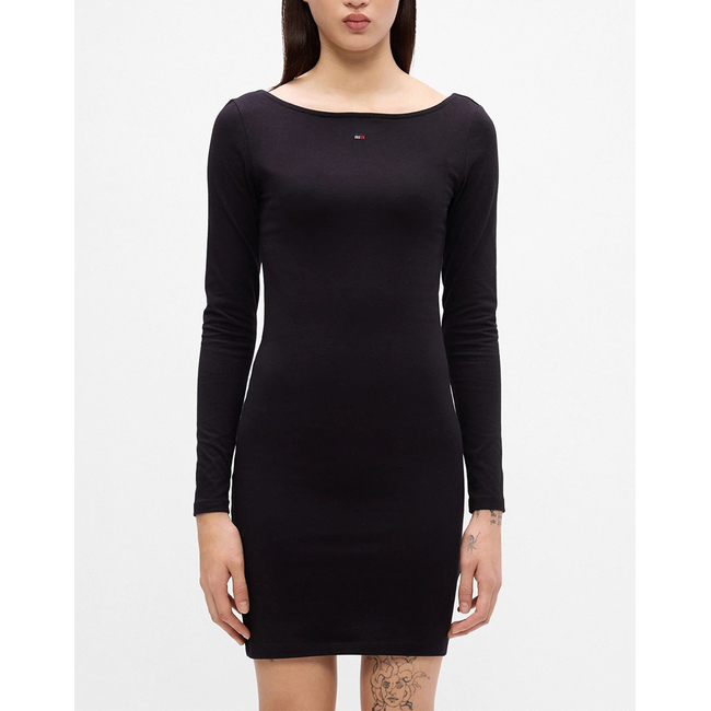 Product TOMMY JEANS TJW S FLAG BLING A-LINE DRESS base image