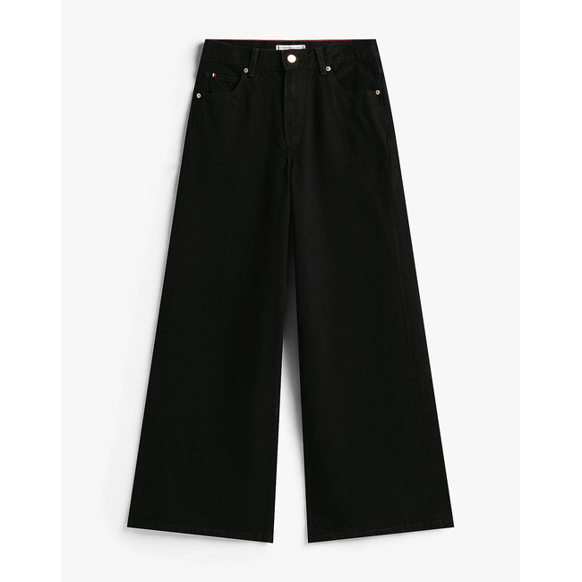 Product TOMMY HILFIGER DNM BLACK 70's WIDE LEG HW base image