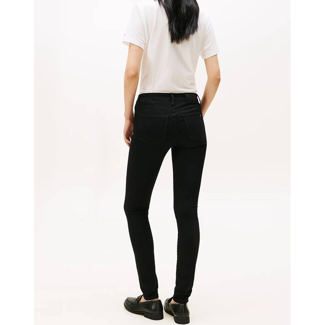 Product TOMMY HILFIGER DNM BLACK COMO SKINNY RW base image
