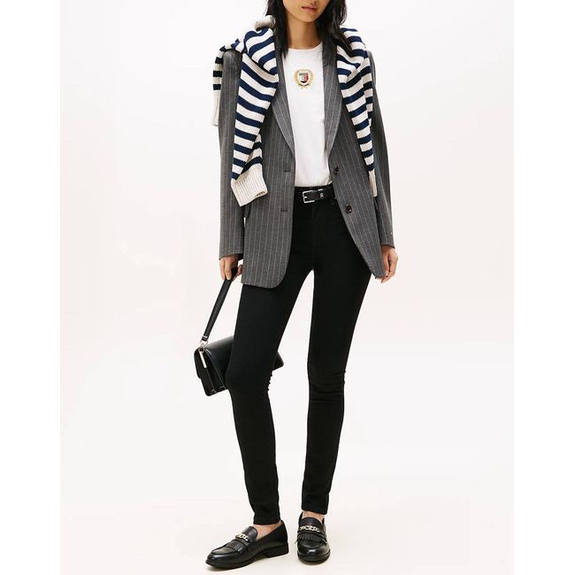 Product TOMMY HILFIGER DNM BLACK COMO SKINNY RW base image