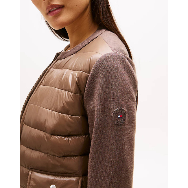 Product TOMMY HILFIGER UL PADDED REG KNIT MIX JACKET base image