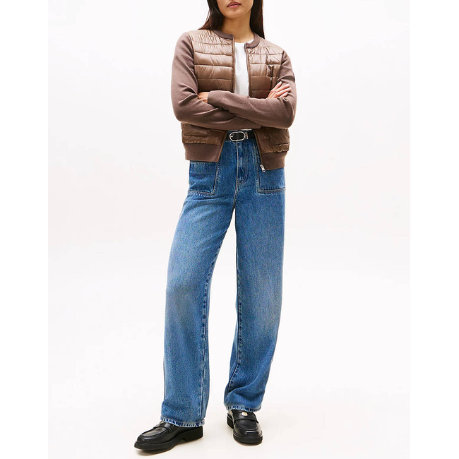Product TOMMY HILFIGER UL PADDED REG KNIT MIX JACKET base image