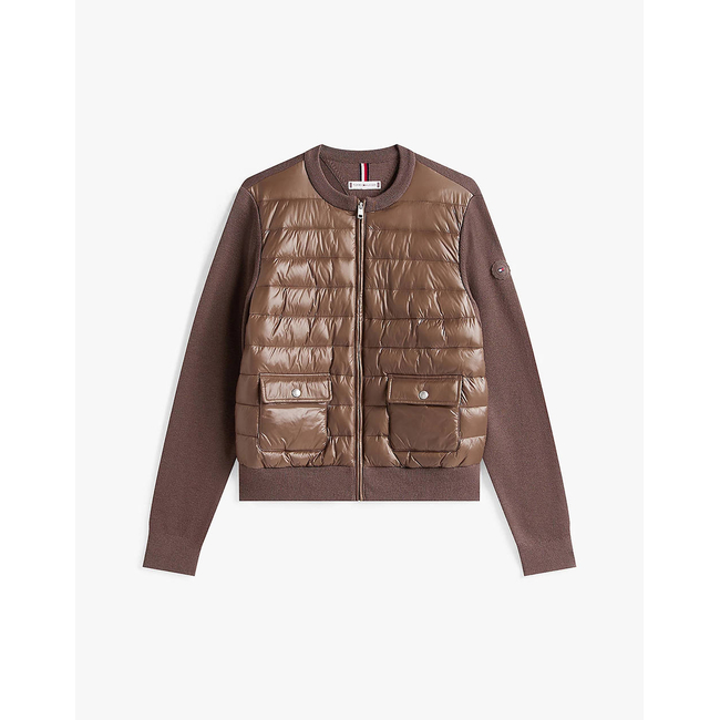 Product TOMMY HILFIGER UL PADDED REG KNIT MIX JACKET base image