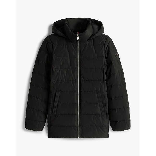 Product TOMMY HILFIGER MW DOWN SLIM JACKET WITH FUR base image