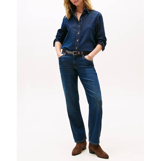 Product TOMMY HILFIGER DNM MILO REG SHIRT base image