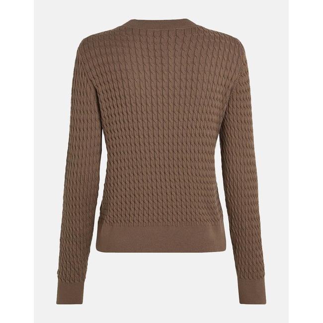 Product TOMMY HILFIGER CO CABLE C-NK LS SWEATER base image