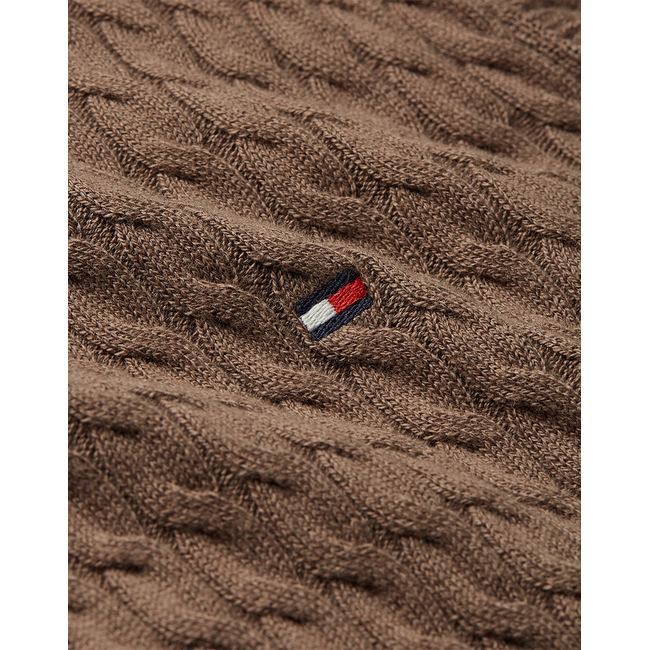 Product TOMMY HILFIGER CO CABLE C-NK LS SWEATER base image