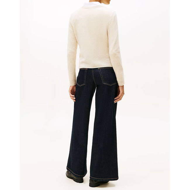 Product TOMMY HILFIGER SOFT WOOL V-NK SWEATER base image