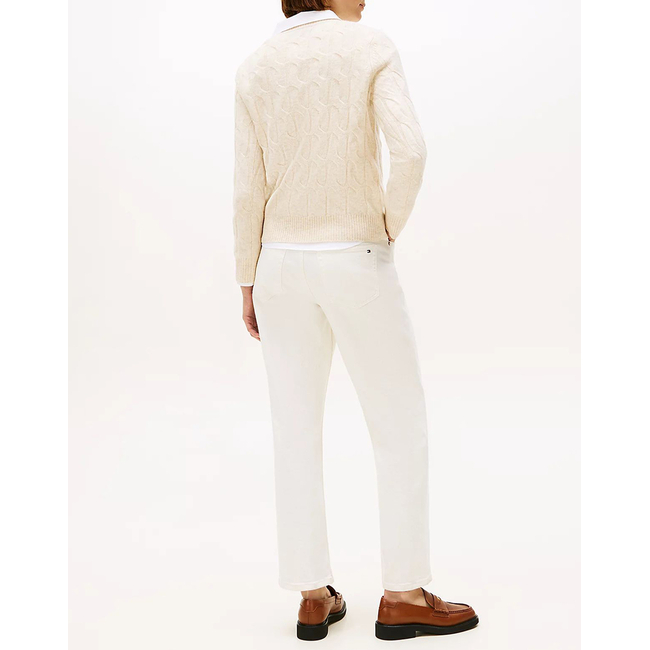 Product TOMMY HILFIGER SOFT WOOL CABLE C-NK base image