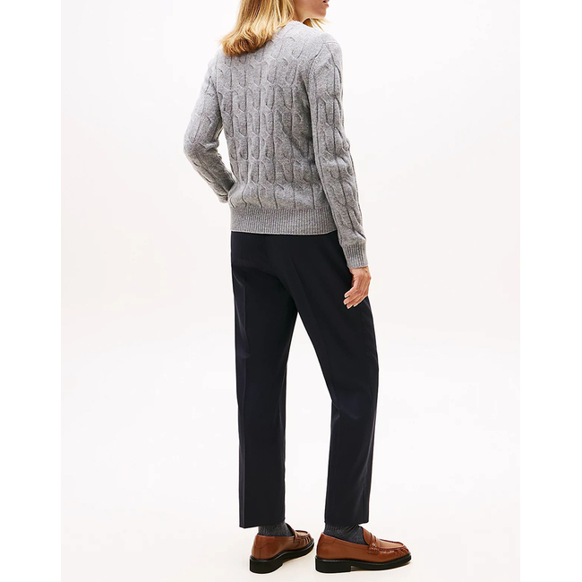 Product TOMMY HILFIGER SOFT WOOL CABLE C-NK base image