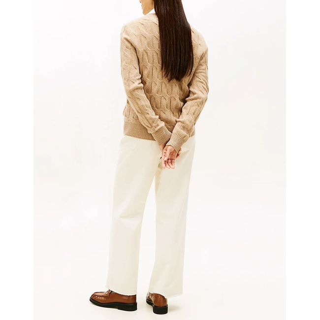 Product TOMMY HILFIGER SOFT WOOL CABLE C-NK base image
