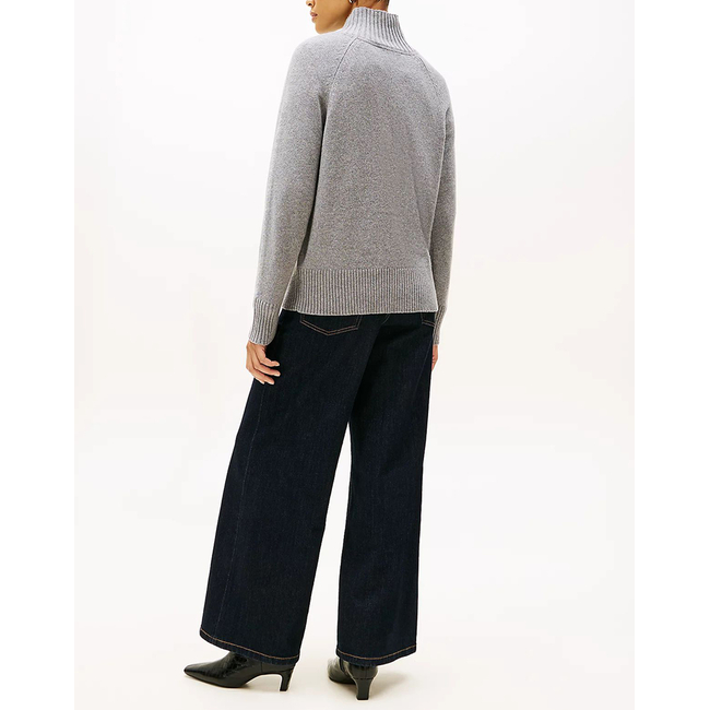 Product TOMMY HILFIGER WOOL BLEND GRAPHIC MOCK-NK SWT base image