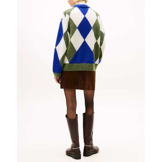 Product TOMMY HILFIGER ALPACA BLEND ARGYLE C-NK LS SWT base image