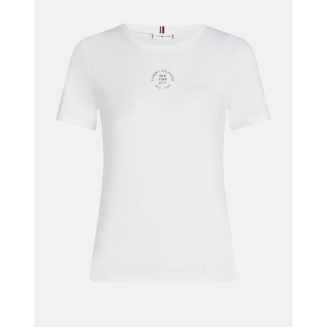 Product TOMMY HILFIGER STAMP LOGO SLIM C-NK SS TEE base image