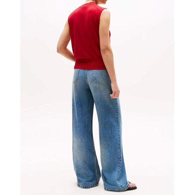 Product TOMMY HILFIGER LYOCELL SILK MOCK SL SWT TOP base image