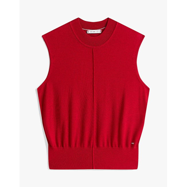 Product TOMMY HILFIGER LYOCELL SILK MOCK SL SWT TOP base image