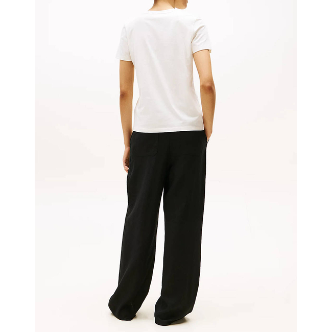 Product TOMMY HILFIGER LUREX SCRIPT REG C-NK SS TEE base image
