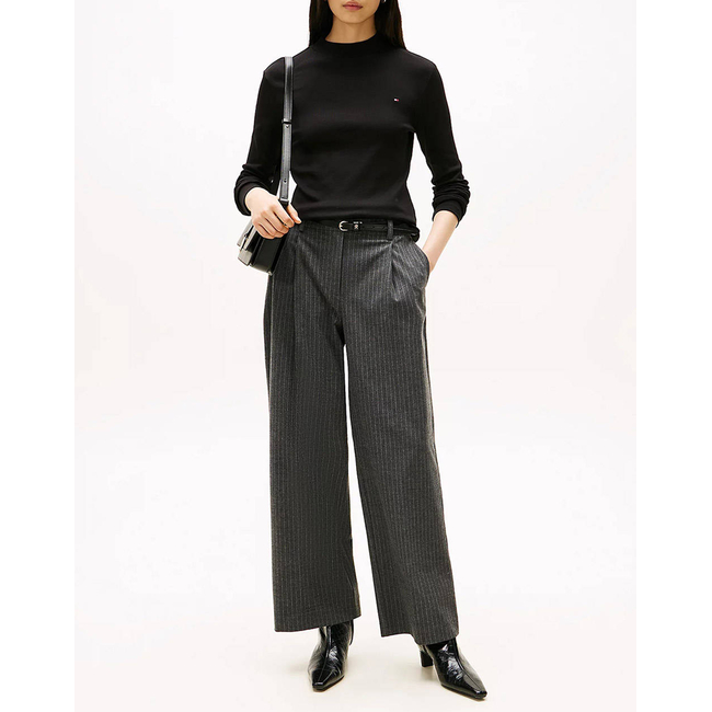 Product TOMMY HILFIGER SLIM CODY MOCK-NK LS base image