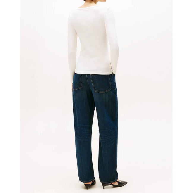 Product TOMMY HILFIGER SLIM 5X2 RIB BOAT-NK LS base image