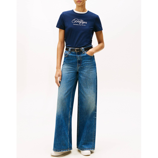 Product TOMMY HILFIGER SCRIPT REG C-NK SS TEE base image