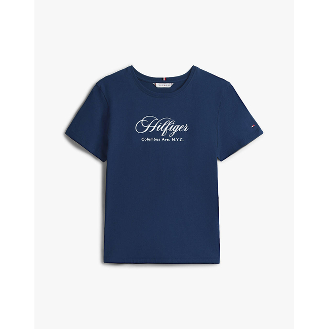 Product TOMMY HILFIGER SCRIPT REG C-NK SS TEE base image