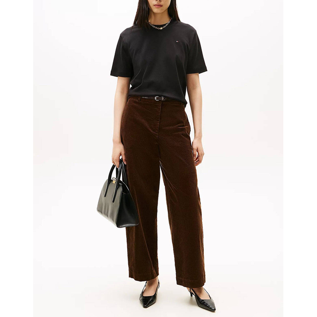 Product TOMMY HILFIGER MODERN INTERLOCK BOXY SS TEE base image