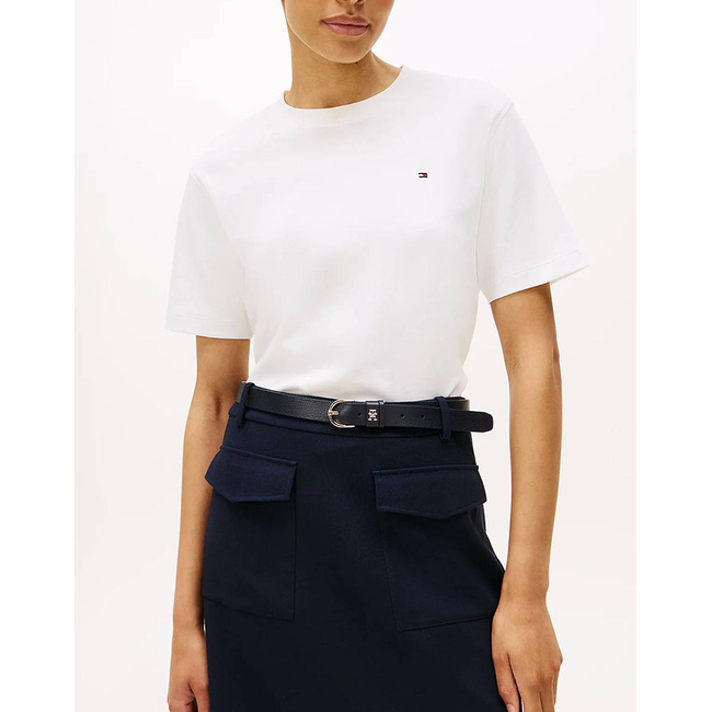 Product TOMMY HILFIGER MODERN INTERLOCK BOXY SS TEE base image