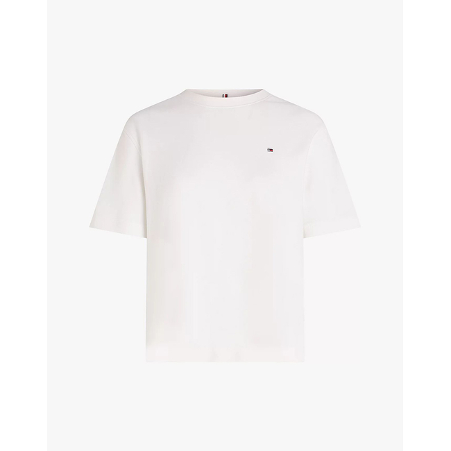 Product TOMMY HILFIGER MODERN INTERLOCK BOXY SS TEE base image