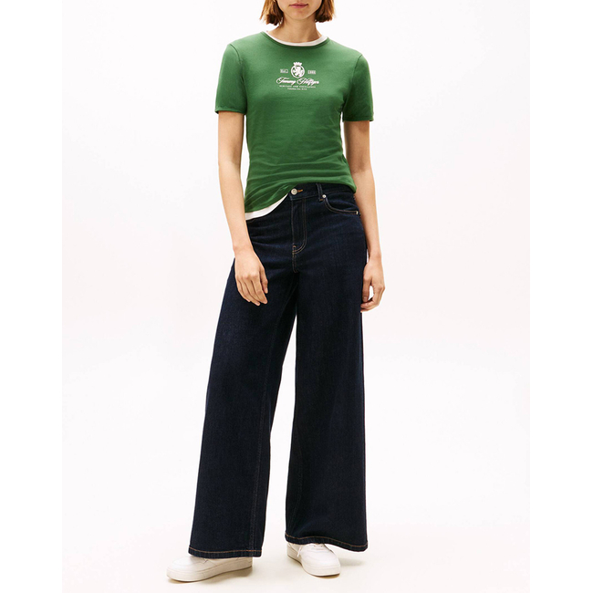 Product TOMMY HILFIGER VARSITY CREST SLIM SS TEE base image