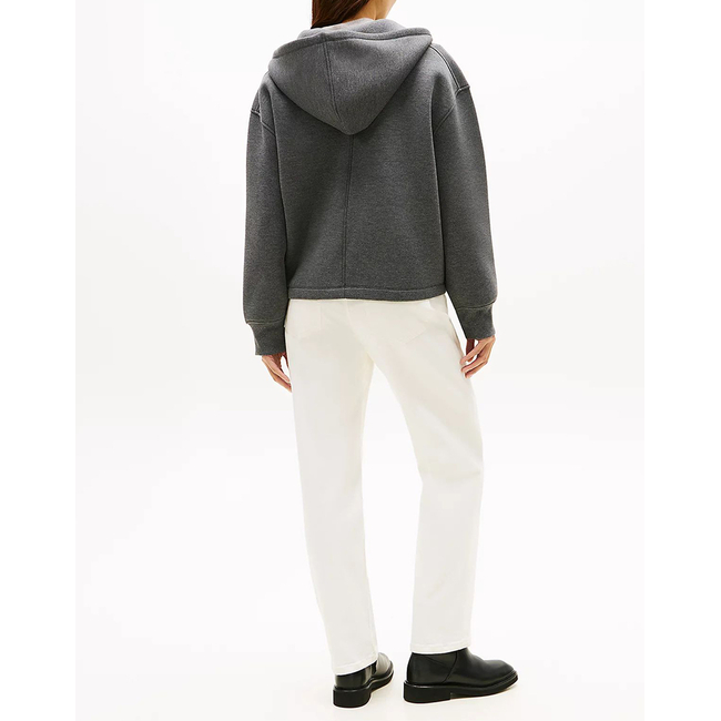 Product TOMMY HILFIGER TH SCRIPT INTERLOCK ZIP HOODIE base image